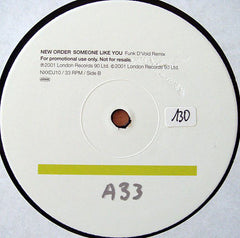 New Order : Someone Like You (12", MP, Promo)