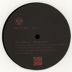 Myk Derill : Relocation (12")