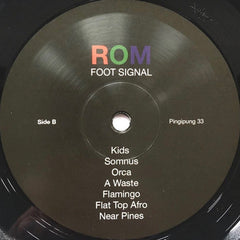 ROM (2) : Foot Signal (LP, Album, RE, 180)