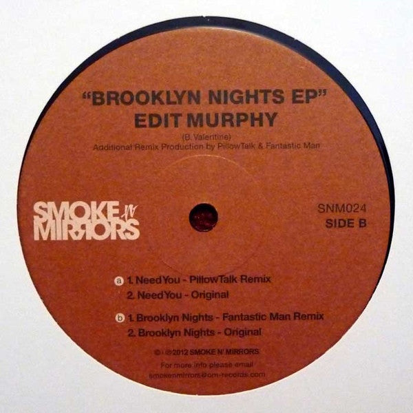 Edit Murphy : Brooklyn Nights EP (12", EP)