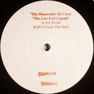DJ Clent : 3rd World / Hit It From The Back (12", W/Lbl)