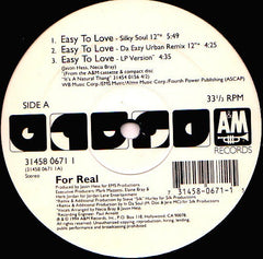 For Real : Easy To Love (12")