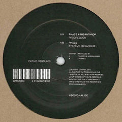 Phace & Misanthrop / Phace : Progression / Système Mécanique (12", Ltd)