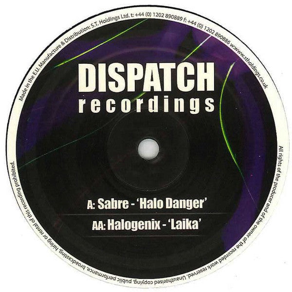 Sabre / Halogenix : Halo Danger / Laika (12")