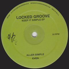 Locked Groove : Keep It Simple EP (12", EP)