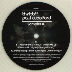 Paul Woolford : The Lab 04 - Sampler 01 (12", Smplr, Cle)