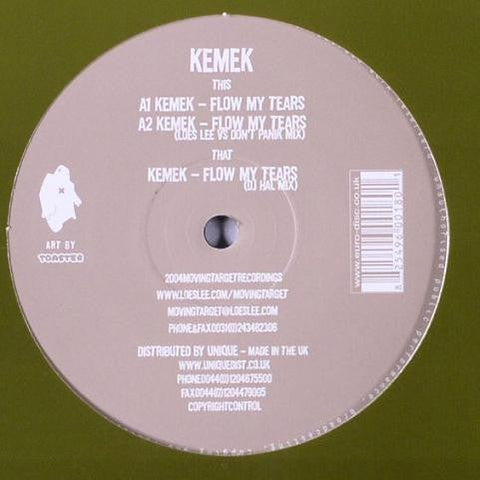 Kemek The Dope Computer : Flow My Tears (12")