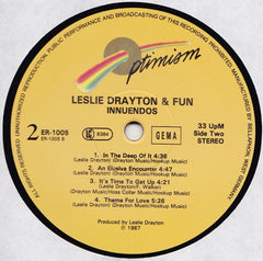 Leslie Drayton & Fun : Innuendos (LP, Album)