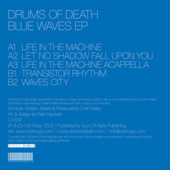 Drums Of Death : Blue Waves EP (12", EP)