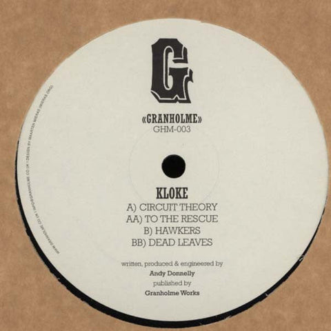 Kloke : Circuit Theory (12", EP)