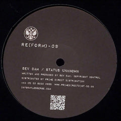 Sev Dah : Status Unknown (12")