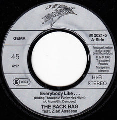 The Back Bag Featuring Ziad Assassa : Everybody Like... (Riding Through A Funky Hot Night) (7", Single)