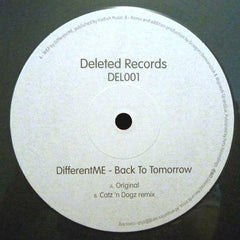 DifferentME : Back To Tomorrow (12", Gre)