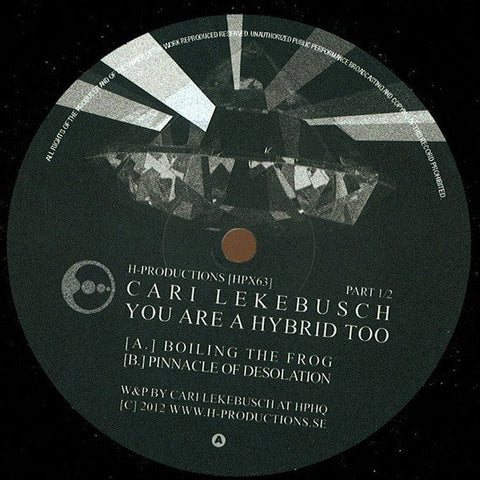 Cari Lekebusch : You Are A Hybrid Too (Part 1 / 2) (12")