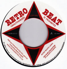 Peter 'Roots' Lewis* : Jah Is My Salvation (7", Ltd, Num)