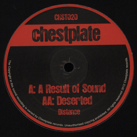 Distance* : A Result Of Sound / Deserted (12")
