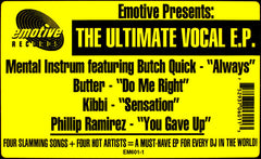 Various : The Ultimate Vocal E.P. (12", EP)