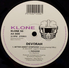 Devorah : Bitter Sweet Symphony / Paradise (12")