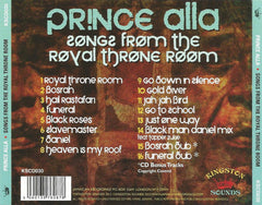 Prince Alla : Songs From The Royal Throne Room (CD)