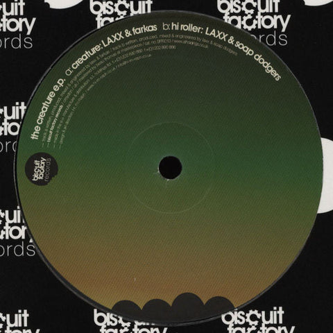 Laxx : The Creature E.P. (12", EP)