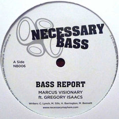 Marcus Visionary : Bass Report (12")