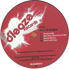 Perc : Pure & Simple (12")