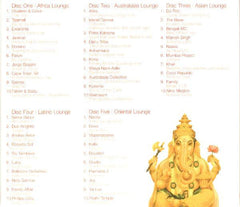 Various : Global Chillout Lounge 3 (5xCD, Comp + Box)