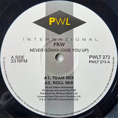 FKW (2) : Never Gonna (Give You Up) (12")