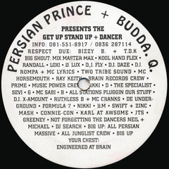 Persian Prince + Budda Q : Get Up Stand Up + Dancer (12")