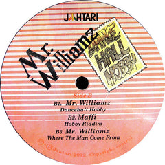 Mr Williamz : Dancehall Hobby (12", EP)