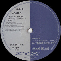 Nomad : Just A Groove (Remix) (12", Maxi)