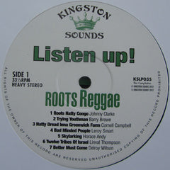 Various : Listen Up! Roots Reggae (LP, Comp)