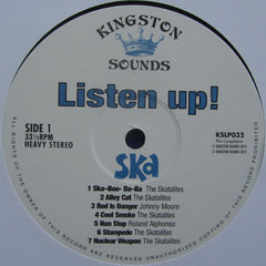 Various : Listen Up! Ska (LP, Comp)