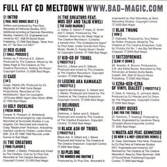 DJ Plus One And The Creators : Bad Magic Presents: The Precedent (CD, Comp, Mixed)