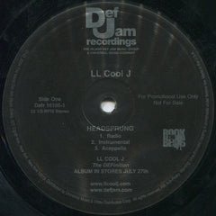 LL Cool J : Headsprung (12", Single, Promo)