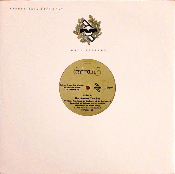 Fortran 5 : She Knows The Lot / MS-20 (12", Promo)