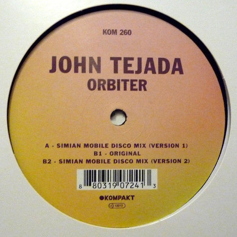 John Tejada : Orbiter (12")