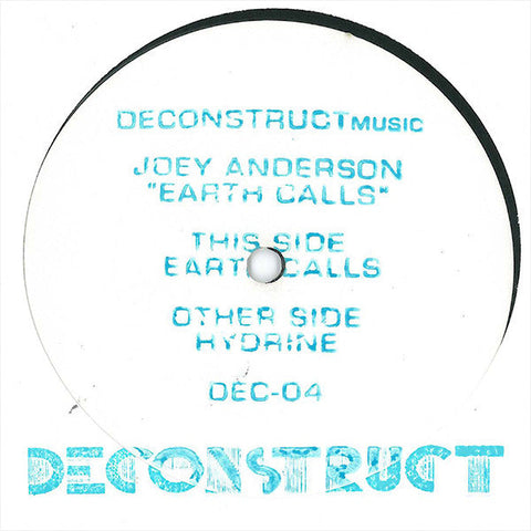 Joey Anderson (2) : Earth Calls (12", W/Lbl)