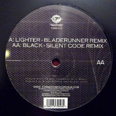 DJ SS : Lighter (Bladerunner Remix) / Black (Silent Code Remix) (12")