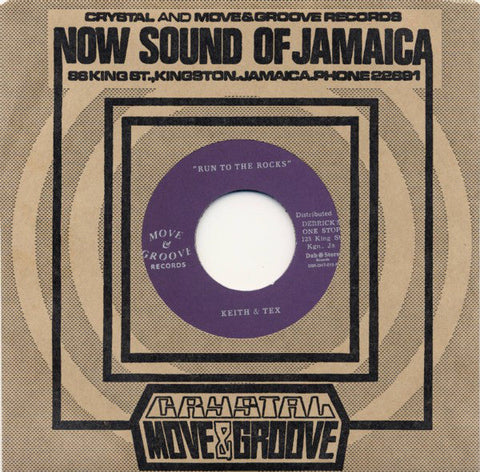 Keith & Tex : Run To The Rocks / Let Me Be The One (7", Single, RE)