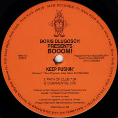 Boris Dlugosch Presents Booom! : Keep Pushin' (2x12")