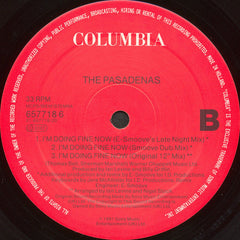 The Pasadenas : I'm Doing Fine Now (12", Single)