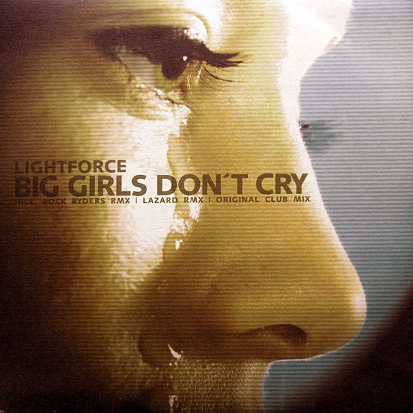 Lightforce : Big Girls Don't Cry (12")