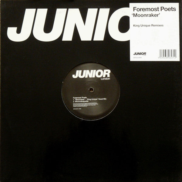 Foremost Poets : Moonraker (King Unique Remixes) (12")