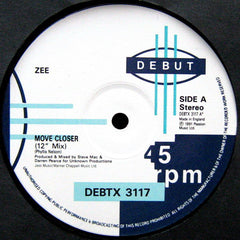 Zee Cowling : Move Closer (12")