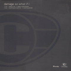 Damage : So What If I (12", Promo)