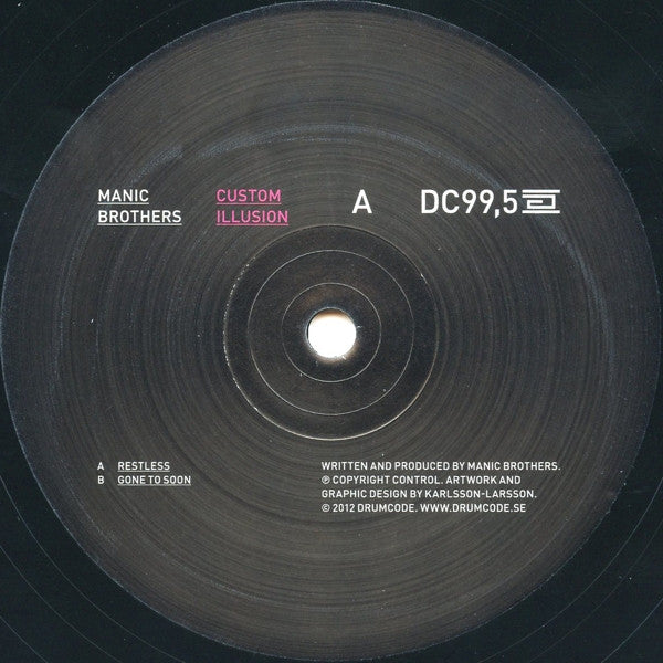 Manic Brothers : Custom Illusion (12")