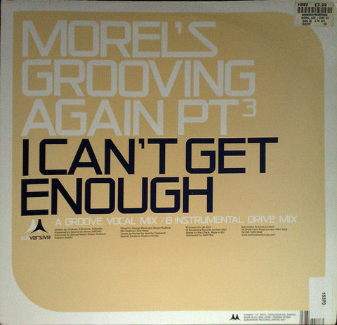 George Morel : Morel's Grooving Again (Part 3) (12")