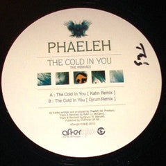 Phaeleh : The Cold In You (The Remixes) (12")