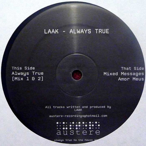 Laak : Always True (12", EP)
